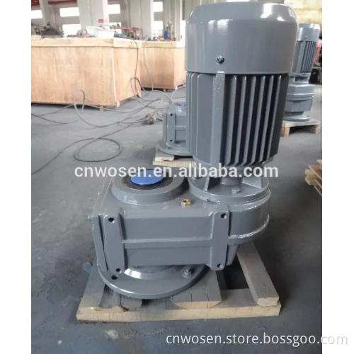 Made in China F series parallel agricultural helical gearbox motor